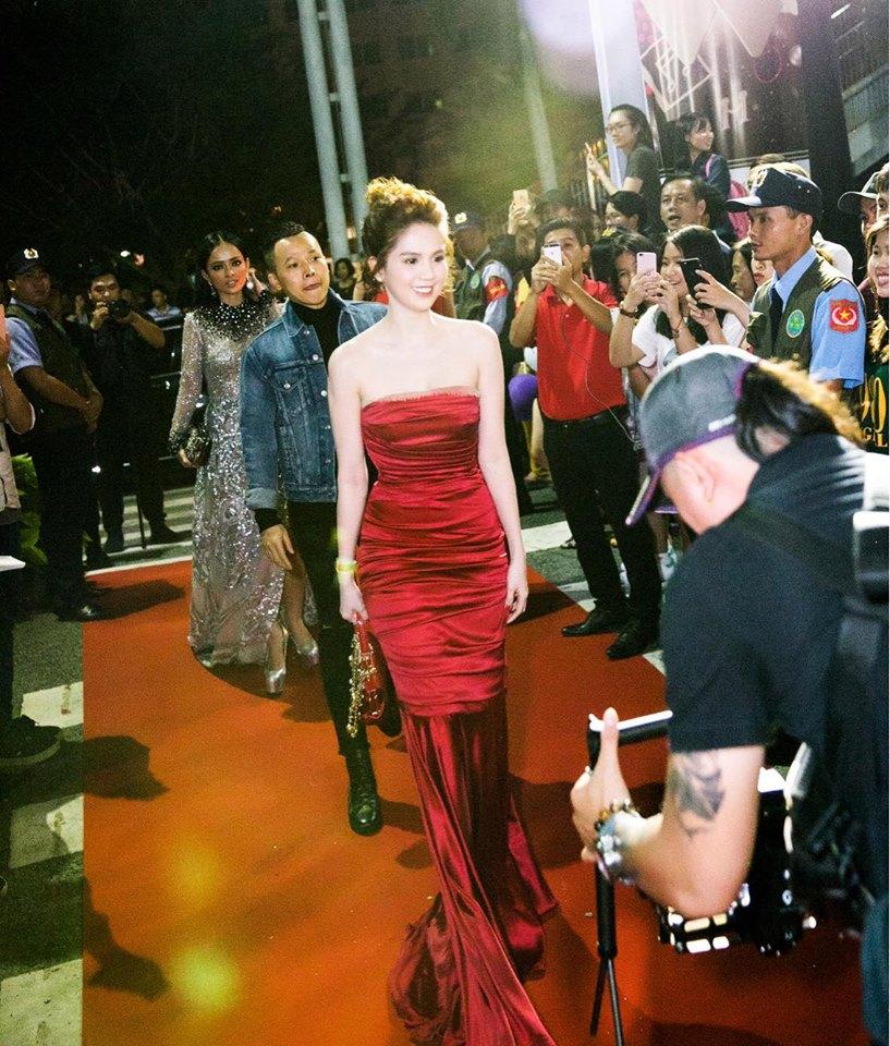 Ngọc Trinh bức xúc khi bị vu mặc váy nhái-2