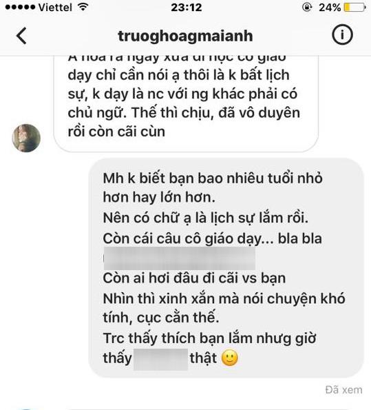 Trương Hoàng Mai Anh tiếp tục lộ ảnh mắng khách vô duyên khi hỏi giá tiền quần áo-3