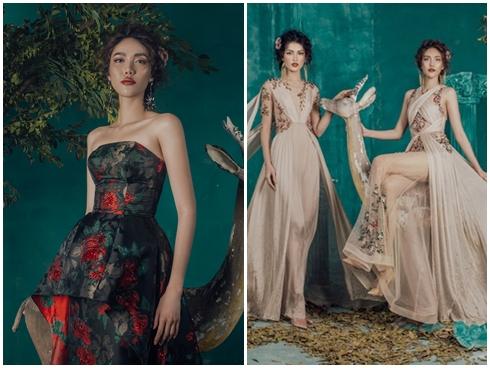 Ngất ngây vẻ quyến rũ của chân dài 1m10 Lan Khuê khi lạc bước khu vườn cổ tích