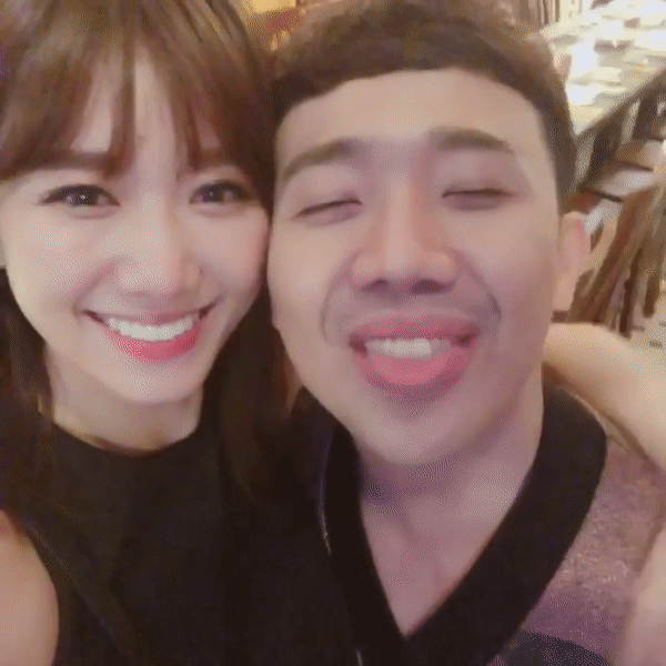 50 sắc thái của Trấn Thành khi được Hari Won âu yếm trước máy quay-9