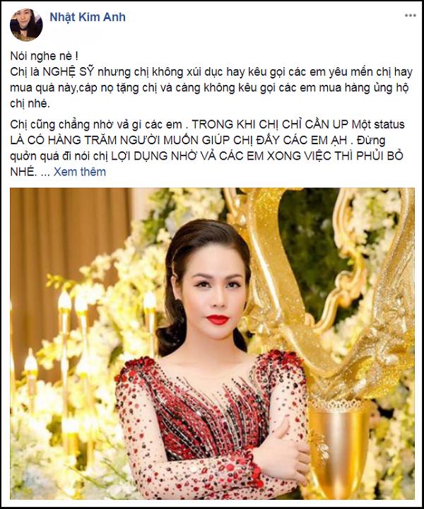 Nhật Kim Anh: Fan muốn náo loạn thì tôi giải tán FC, lượn chỗ khác cho nước được trong-1