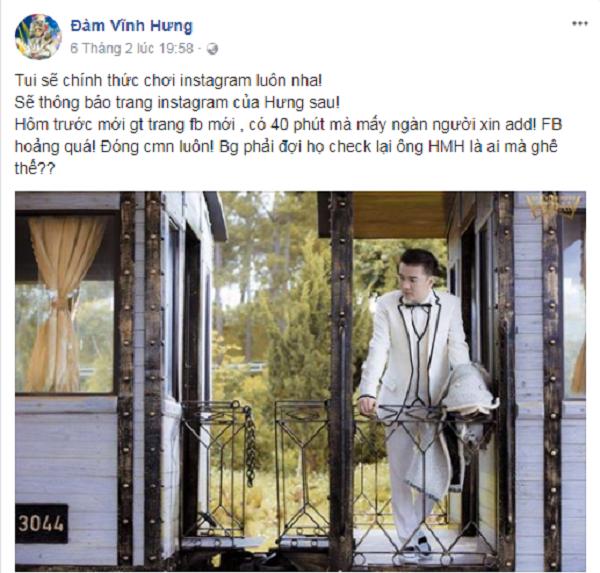 Trốn thị phi, Hà Hồ - Đàm Vĩnh Hưng rủ nhau bỏ Facebook chuyển nhà ảo sang Instagram-5