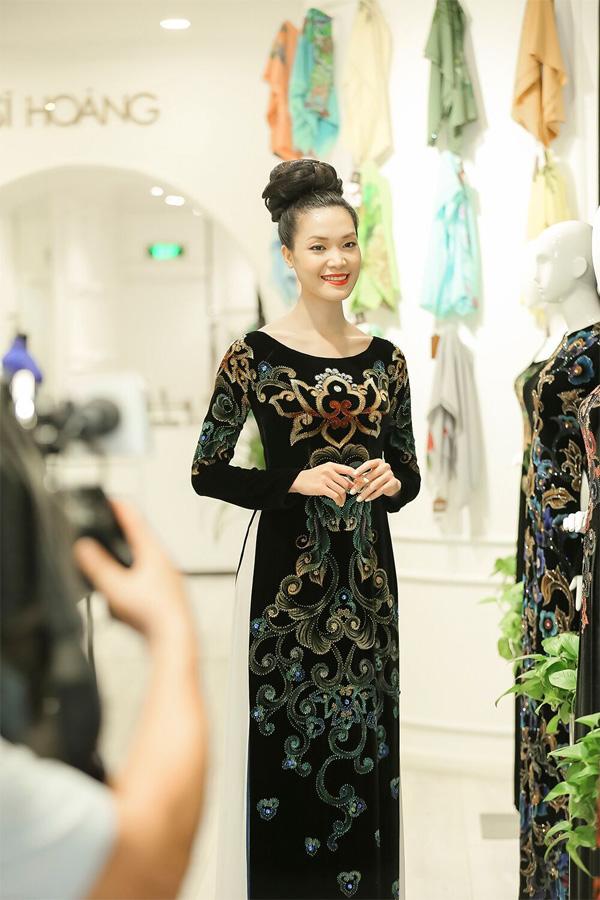 Sao Việt nô nức trào lưu Tết Việt mặc áo dài-1