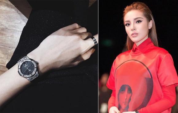 Không chịu kém cạnh Kỳ Duyên, Huyền My tậu đồng hồ nạm kim cương có giá hơn 680 triệu đồng-3