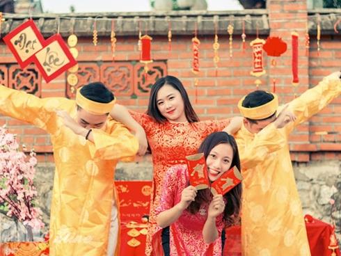 Hot girl - hot boy Việt: Đột nhập không khí đêm giao thừa tại nhà hot girl dân tộc Thu Hương-11