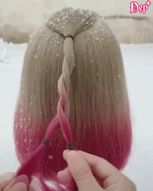 Clip: Nàng tóc ngắn học ngay tuyệt chiêu tết tóc cực đỉnh đón Tết-3