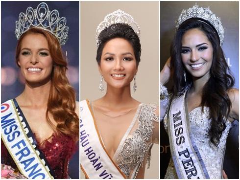 HHen Niê giật mình khi đụng độ 3 mỹ nhân nặng ký nhất Hoa hậu Hoàn vũ 2018-6