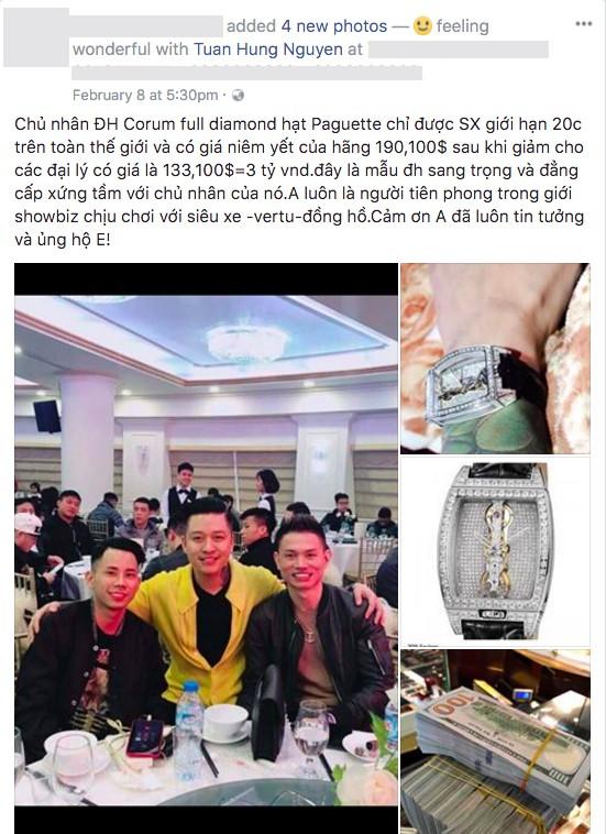 Tuấn Hưng cũng vào list sao chịu chơi khi mạnh tay sắm hẳn đồng hồ hơn 3 tỷ-1