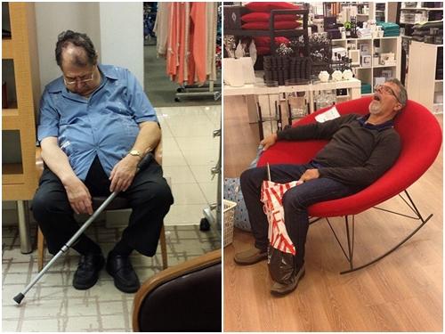 Nỗi khổ của mày râu khi đưa 'gấu' đi mua sắm ngày Tết