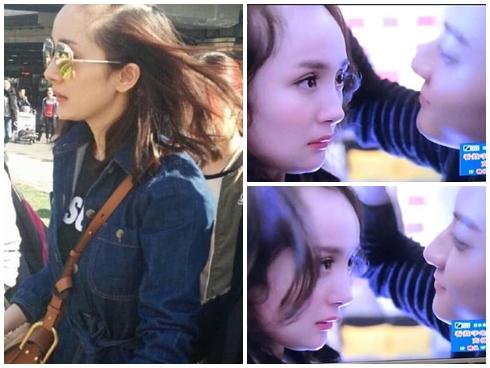 Dương Mịch mùng 4 Tết vẫn chưa về nhà, Lưu Khải Uy lặng lẽ đưa con đi chơi Tết-8