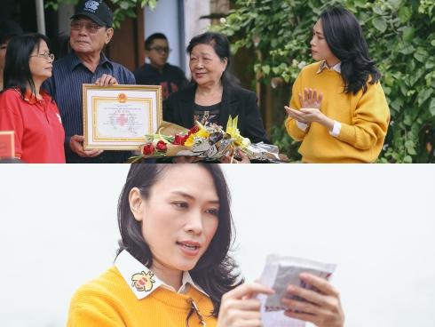 Một triệu biểu cảm đặc biệt của Mỹ Tâm trong chuyến từ thiện khép lại năm 2017 đại thắng