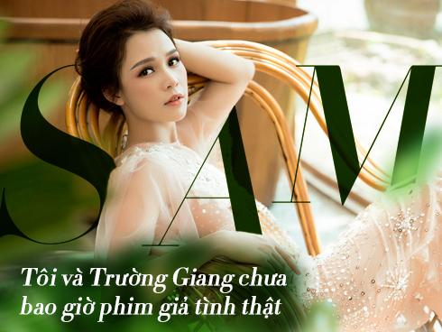 Sam lên tiếng sau nghi án 'người thứ 3': 'Tôi và Trường Giang chưa bao giờ phim giả tình thật'