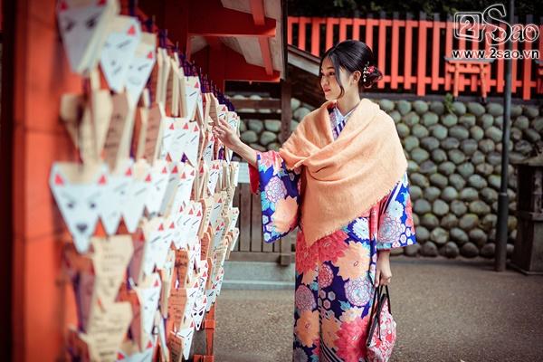 Thời gian vừa qua, Thanh Tú có dịp sang Nhật Bản đi tham quan một vài địa điểm du lịch nổi tiếng tại đất nước này.