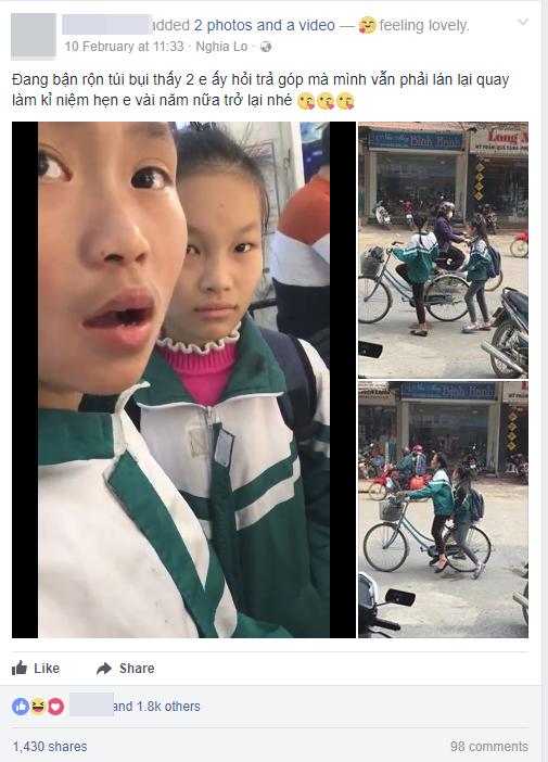 Hai học sinh lớp 7 cầm 200.000 đồng mạnh dạn đi mua iPhone 7 trả góp-1