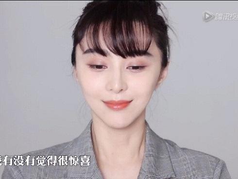 Phạm Băng Băng khí chất thì khỏi bàn, nhưng với kiểu tóc mái thưa này thì trông cô có vẻ sai sai