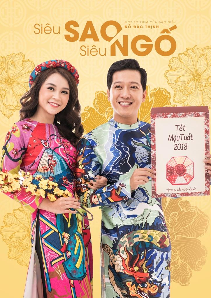 Trường Giang và Sam sánh đôi rạng ngời đón Xuân Mậu Tuất-1