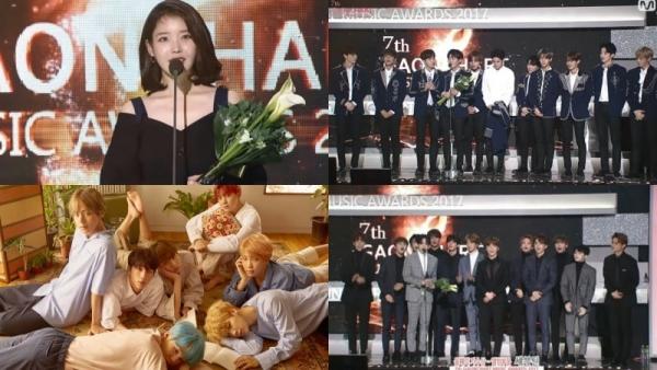 Trao giải cả Kpop, ‘Gaon Chart Music Awards 2017’ vẫn không hết nhạt vì thiếu BTS - EXO-2