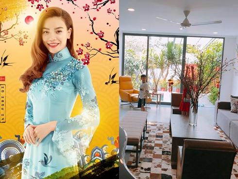 Tin sao Việt: 'Đột nhập' dinh thự sang chảnh nhà Hồ Ngọc Hà chiều 30 tết