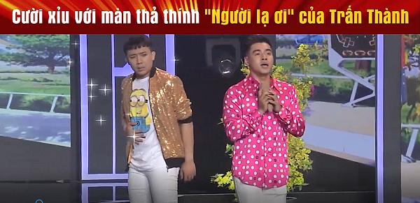 Vắng Hari Won, Trấn Thành thả thính trai đẹp ngay trên sóng truyền hình-1