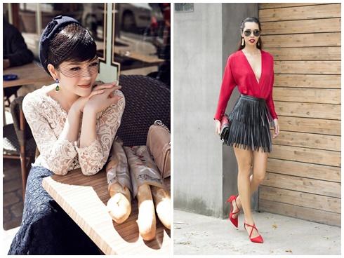 Phong cách đối lập của 2 mỹ nhân tuổi Tuất nổi nhất Vbiz