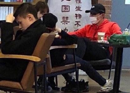 Cảnh Điềm và Zhang Jike che mặt kín mít khi hẹn hò-1