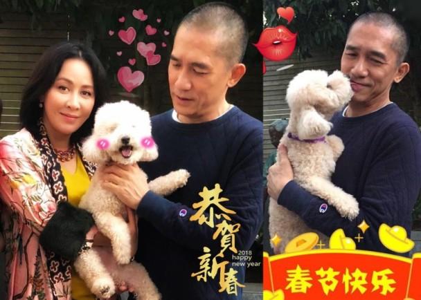 Tạm quên những hình ảnh lộng lẫy xa hoa, sao Hoa ngữ giản dị quây quần bên gia đình ngày đầu năm-2