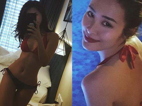 Đông Nhi khiến fans 'đứng ngồi không yên' với ảnh bikini vô cùng nóng bỏng