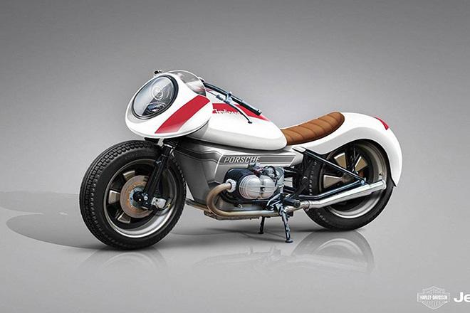 Khi Porsche và các hãng xe hơi sản xuất xe máy-1