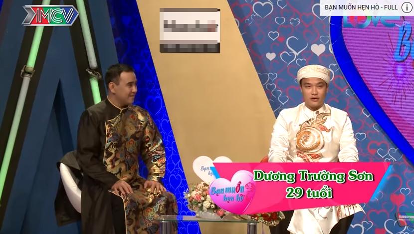 Chàng tên Sơn bán sơn hết hồn khi cô nàng siêu lầy lột tóc giả ngay trên sân khấu Bạn muốn hẹn hò-1