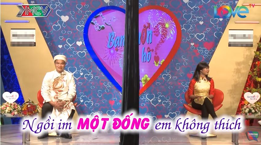 Chàng tên Sơn bán sơn hết hồn khi cô nàng siêu lầy lột tóc giả ngay trên sân khấu Bạn muốn hẹn hò-6