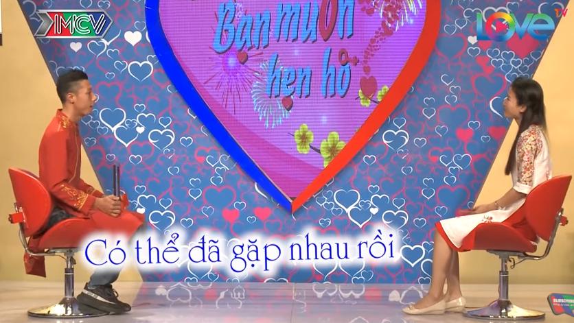 Cặp đôi học chung trường bất ngờ nhận ra nhau khi tham gia Bạn muốn hẹn hò-6