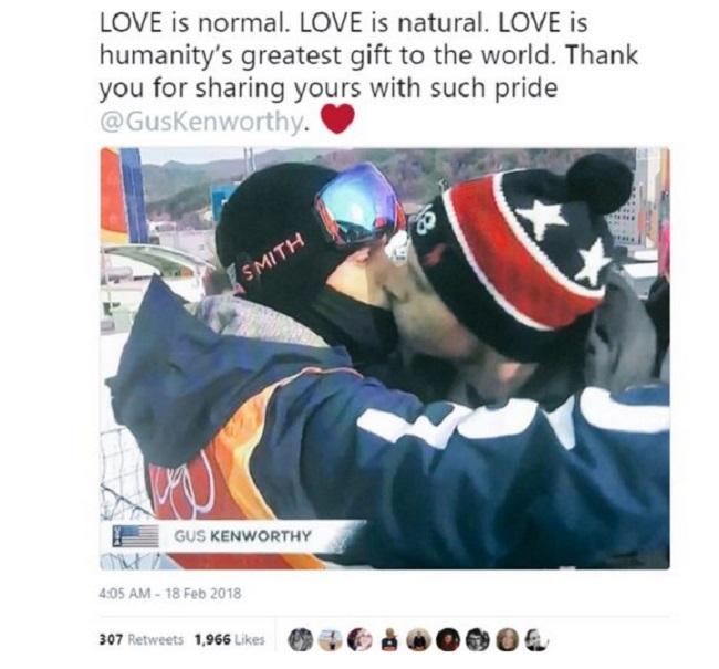 Olympic 2018: Khoảnh khắc của nam vận động viên Mỹ gây xúc động mạnh-3