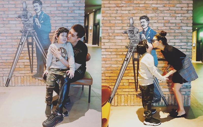 Trương Quỳnh Anh và Tim né tránh chung đôi dù cùng đưa con đi xem phim?-5