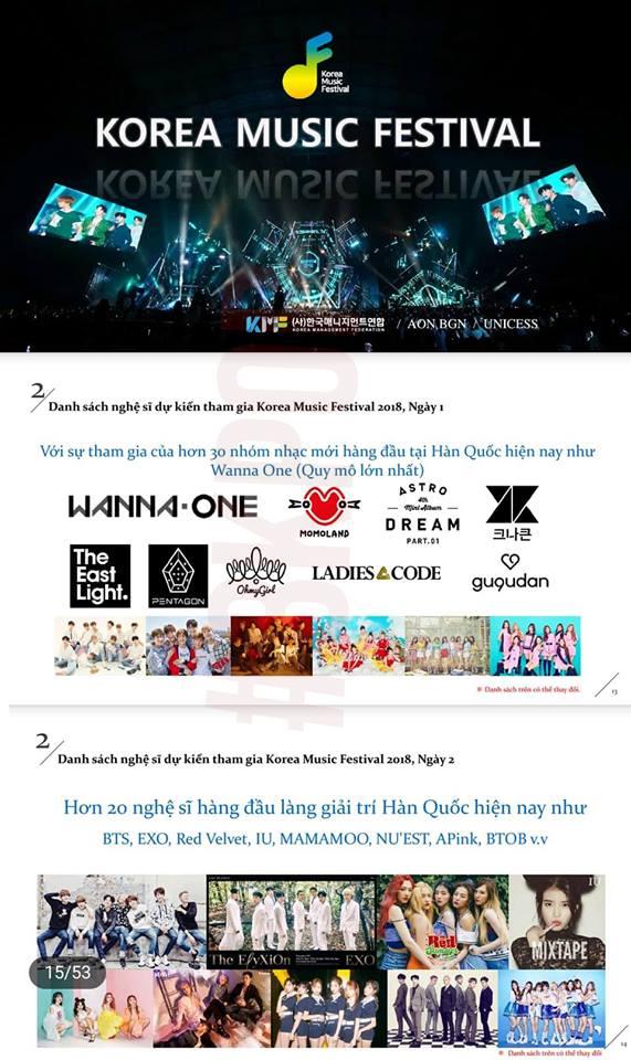 Sự thật về Đại nhạc hội với dàn line-up EXO, BTS, Wanna One sắp trình diễn tại Việt Nam-1