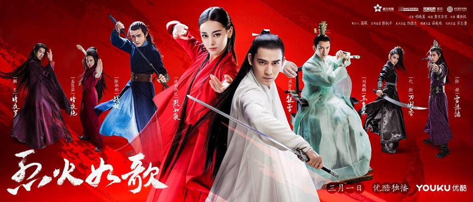 Địch Lệ Nhiệt Ba và Đại Tư: So tài đọ sắc 2 gà cưng của Dương Mịch-1