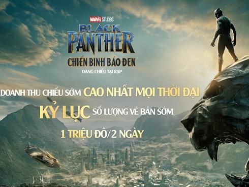 'Black Panther: Chiến Binh Báo Đen' vượt qua 'Em chưa 18' và 'Fast 8' lập kỷ lục doanh thu phòng vé