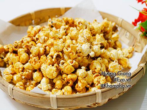 Cuối tuần làm bắp rang bơ thơm phức ăn chơi-5