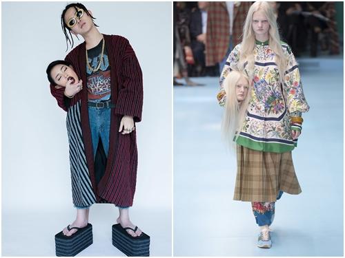 Không phải Gucci, hóa ra Châu Bùi - Decao mới là người dẫn đầu xu hướng ôm thủ cấp?