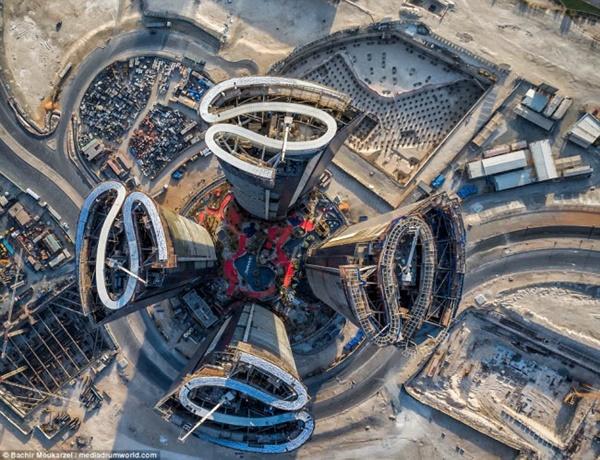 Kiến trúc đẹp mê hồn của thành phố Dubai từ trên cao-1