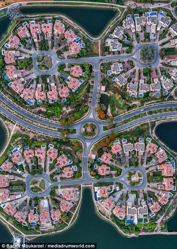 Kiến trúc đẹp mê hồn của thành phố Dubai từ trên cao-10