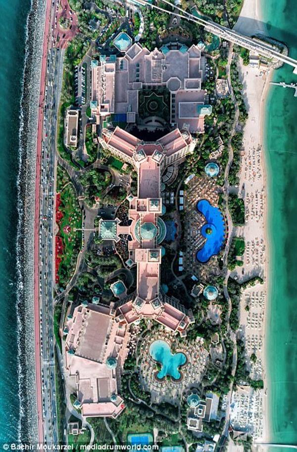 Kiến trúc đẹp mê hồn của thành phố Dubai từ trên cao-11