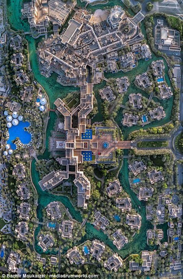 Kiến trúc đẹp mê hồn của thành phố Dubai từ trên cao-12
