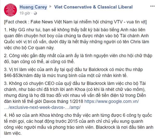 Chris Khoa: Mọi người đang hiểu lầm thông tin về mình-1