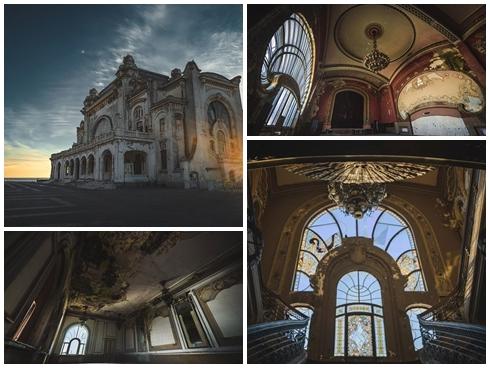 Bên trong casino bỏ hoang đầy ma mị ở Romania