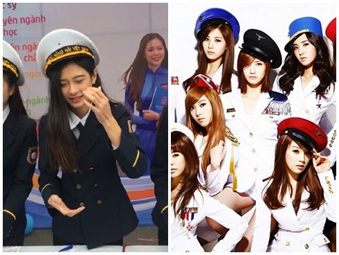 Nữ sinh Hải Phòng có góc nghiêng xinh đẹp, dân mạng nghĩ ngay đến các 'nữ thần' SNSD