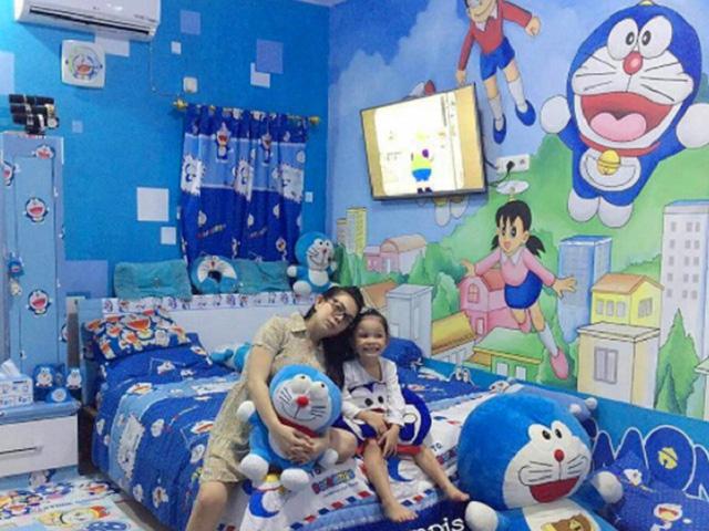 Dân mạng phát sốt với ngôi nhà được trang trí từ A - Z hình mèo máy Doremon-9