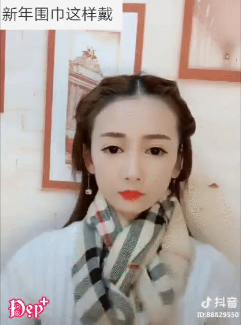 Clip: 5 kiểu thắt khăn tưởng đơn giản mà đẹp bất ngờ-4