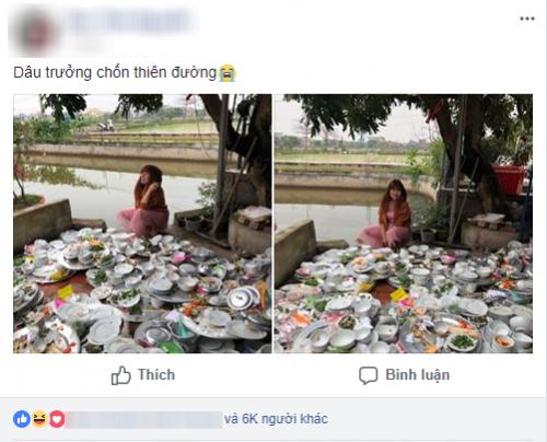 Phận làm dâu trưởng phải rửa ‘núi’ bát từ năm này qua năm khác mà không biết kêu ai-1