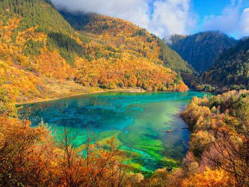 Lịm tim trước thiên đường ở hồ Ngũ Hoa, Trung Quốc