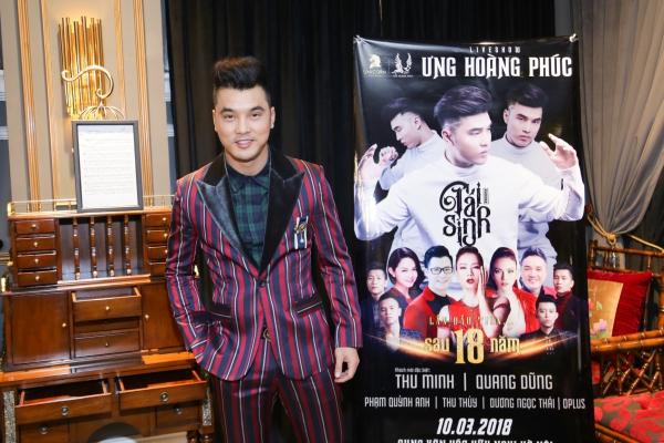 Ưng Hoàng Phúc không áp lực chuyện bán vé liveshow đầu tiên trong sự nghiệp vì đã có khán giả lo-1